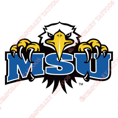Morehead State Eagles Customize Temporary Tattoos Stickers NO.5190
